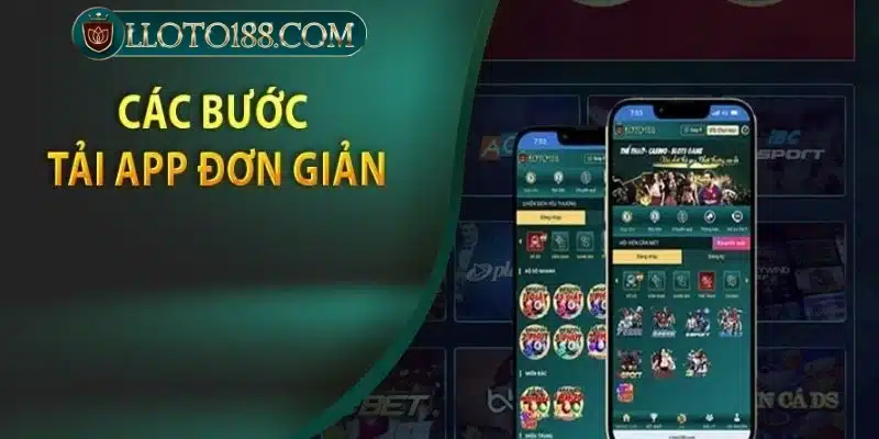 Tải app đơn giản trên android